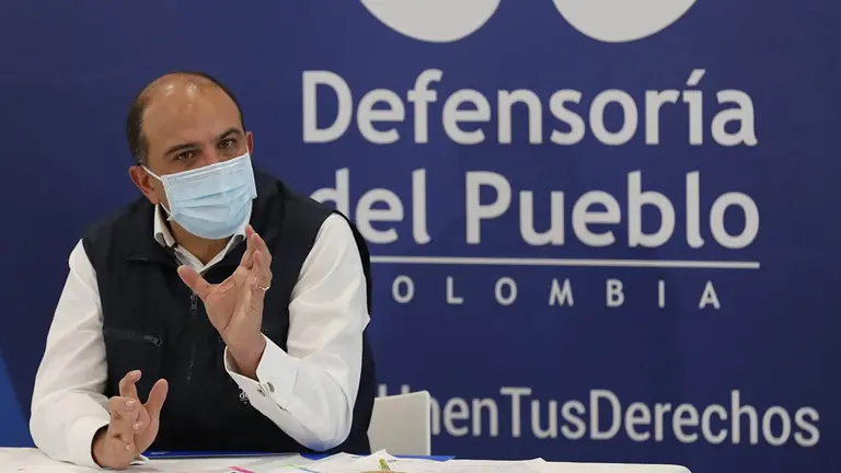 El Defensor del Pueblo Carlos Camargo, en una fotograf&iacute;a de archivo./ EFE