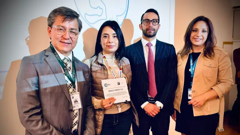 Banco Uni&oacute;n es reconocida como empresa que promueve el bienestar y salud mental en el lugar de trabajo