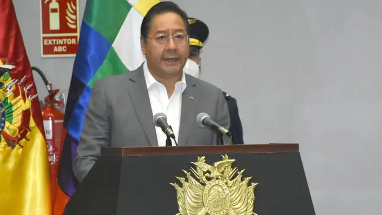 Luis Arce, presidente de Bolivia./ APG