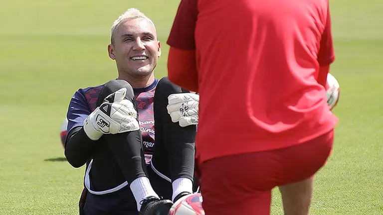 Keylor Navas./ RRSS