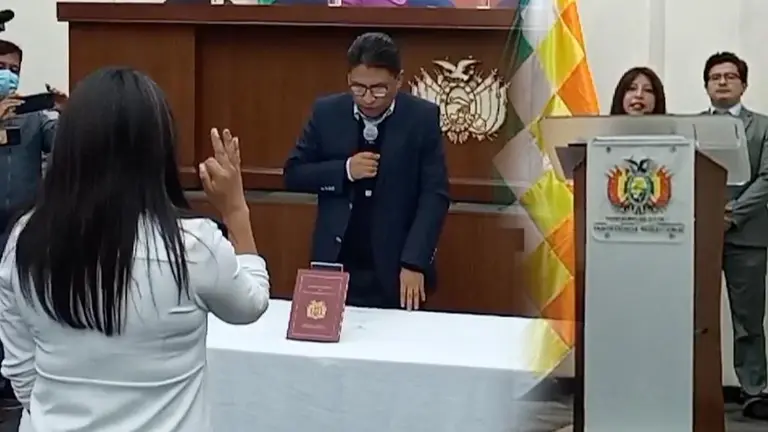 Nadia Cruz, actual viceministra de Igualdad de Oportunidades. CAPTURA DE VIDEO