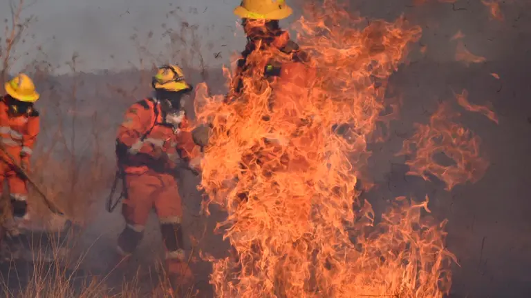 Sobre incendio. DICO SOL&Iacute;S
