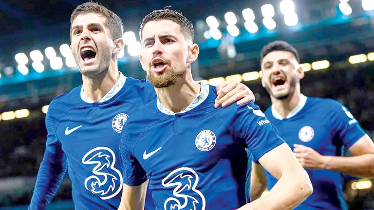 Jugadores del Blue festejan una conquista./ INSTAGRAM CHELSEA