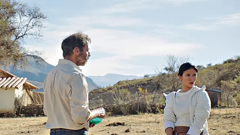 Escenas en las que se ven algunos actores de la película %22Los de abajo%22.          CORTESÍA