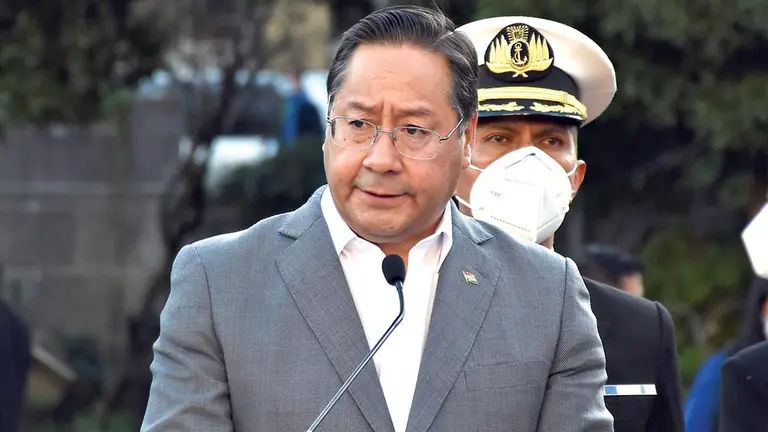El presidente del Estado Plurinacional, Luis Arce. EFE