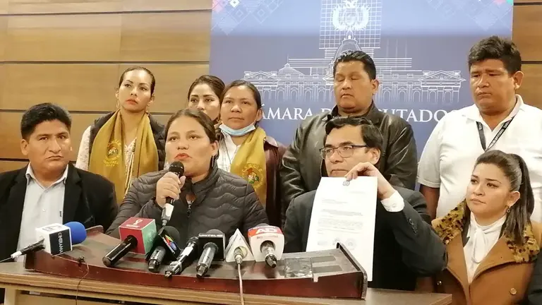 Presentación del ante proyecto de ley. ERBOL.