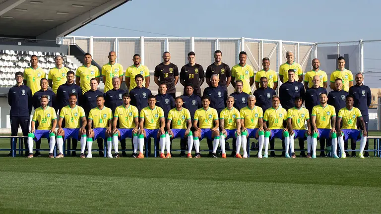 La selecci&oacute;n brasile&ntilde;a de f&uacute;tbol./ RRSS