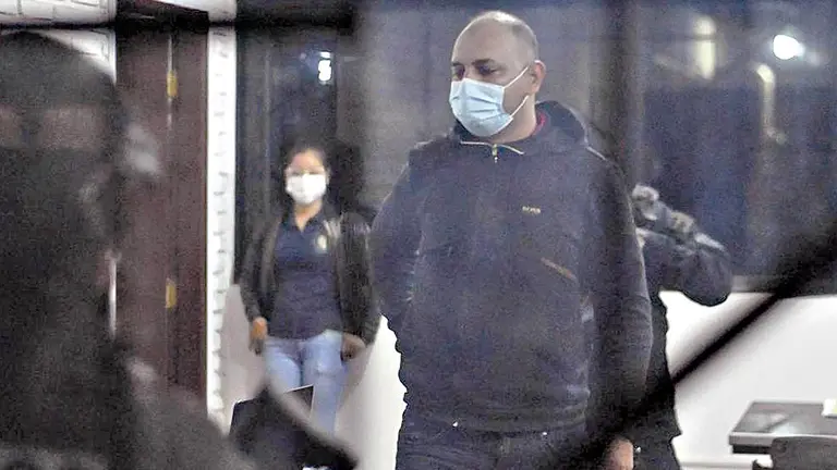 Misael Nallar, principal sindicado del triple asesinato ocurrido en Porongo. ARCHIVO