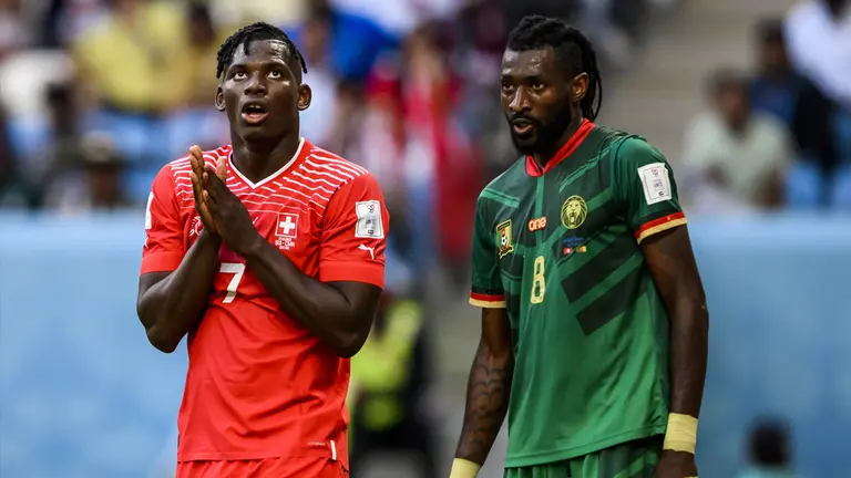 Embolo da el primer triunfo a Suiza y condena a Camer&uacute;n (1-0)./ EFE