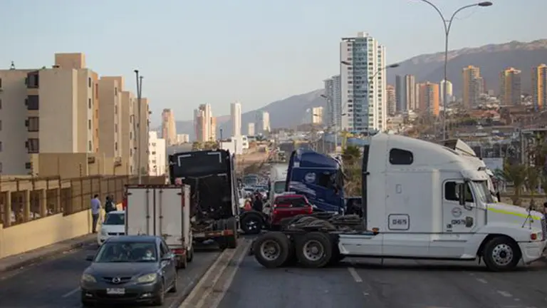 Sobre Chile. EFE
