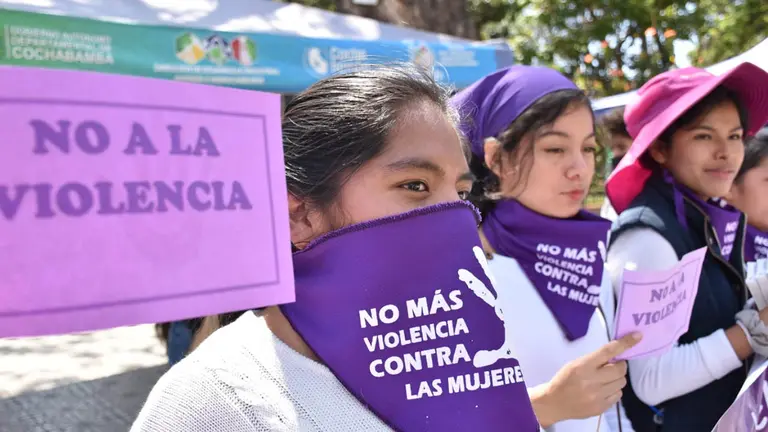 Manifestaciones en Bolivia./ No&eacute; Portugal