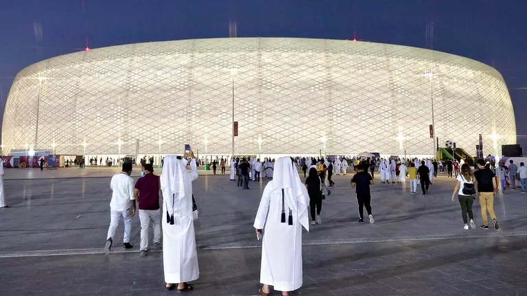 Uno de los estadios constru&iacute;do en Catar para el Mundial. ARCHIVO