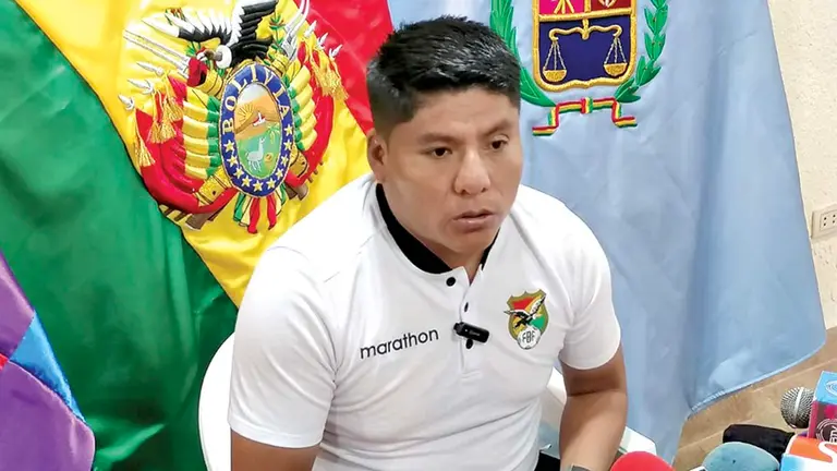 El senador del MAS Leonardo Loza. APG