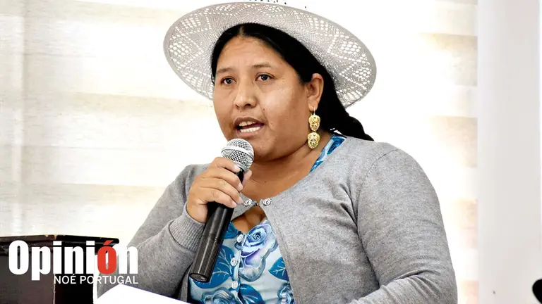 La nueva presidenta de la Brigada Parlamentaria, Eva Salazar. NO&Eacute; PORTUGAL