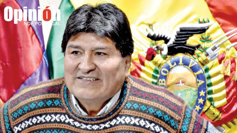 El expresidente Evo Morales. NO&Eacute; PORTUGAL