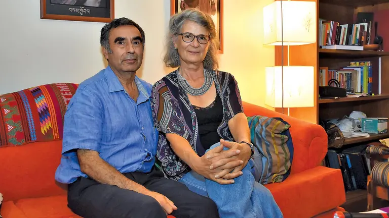 Édgar Valdez y Anne Saudan, fundadores del IDH. NOÉ PORTUGAL-CORTESÍA