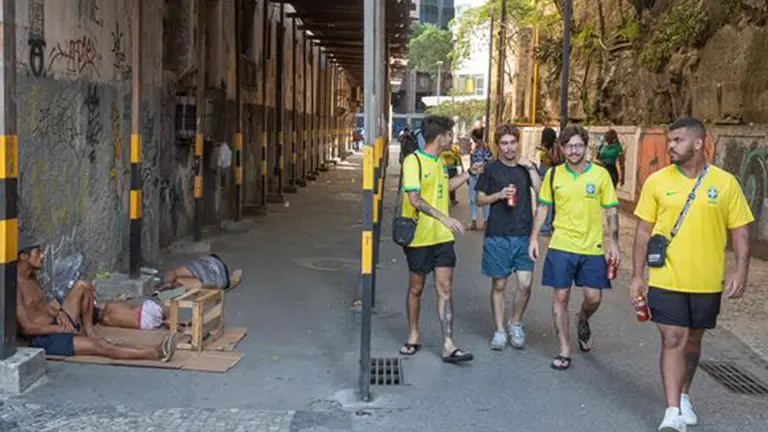 Sobre Brasil. EFE