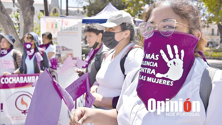 Mujeres se levantan contra la violencia. NO&Eacute; PORTUGAL