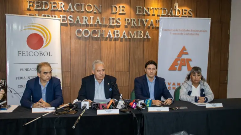 Miembros de la Federaci&oacute;n de Entidades Empresariales de Cochabamba (FEPC). FEPC