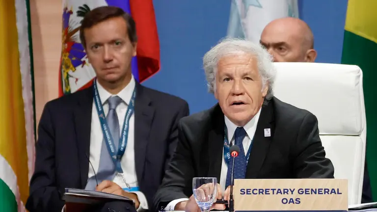 Imagen de archivo del secretario general de la Organización de Estados Americanos (OEA) Luis Almagro. EFE