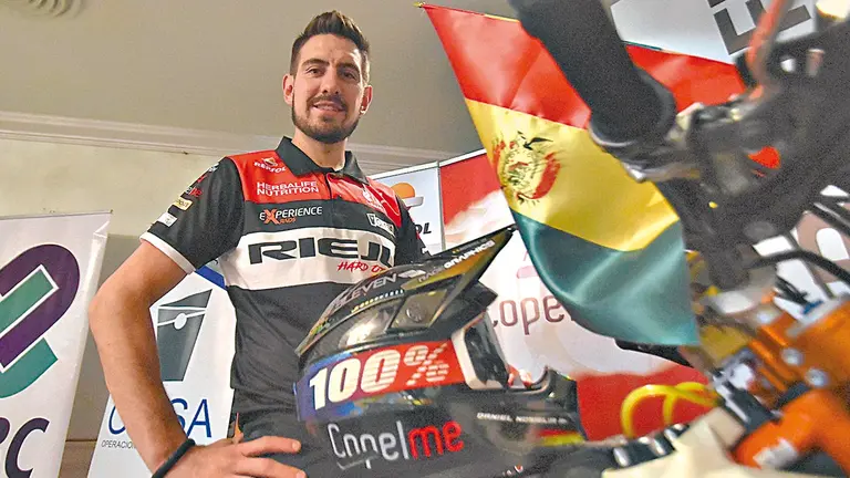 Daniel Nosiglia, piloto nacional, correr&aacute; el Dakar. APG