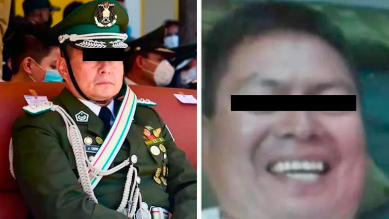 El coronel Jhonny Corrales, exjefe nacional de Planeamiento y Operaciones, fue apartado del cargo. URGENTE.BO