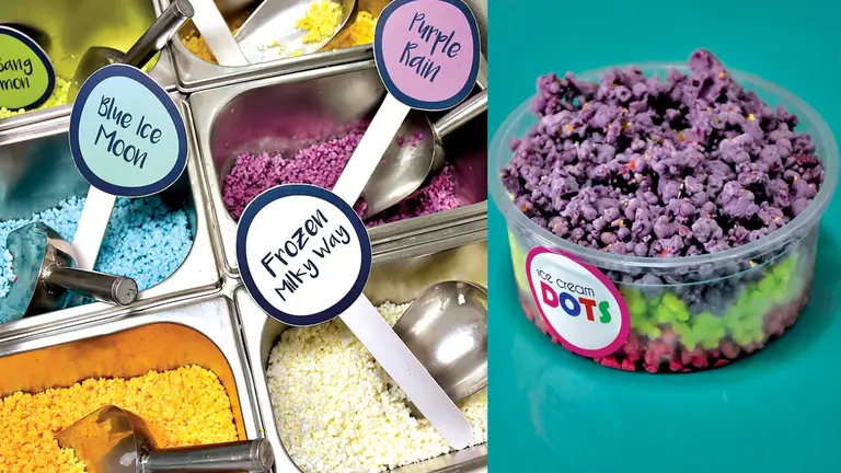 Dots, los primeros helados moleculares de Bolivia elaborados con base en nitr&oacute;geno.&nbsp;NO&Eacute; PORTUGAL