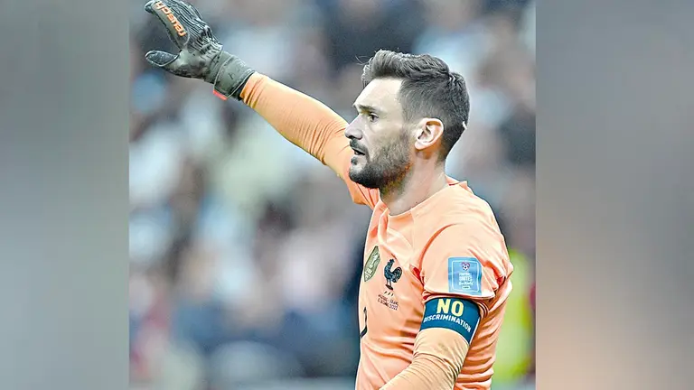 Una imagen del arquero galo Hugo Lloris. EFE