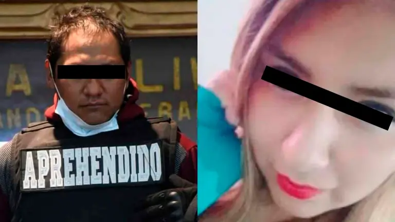 El aprehendido presentado esta ma&ntilde;ana (i) una imagen de la v&iacute;ctima. Min Gobierno y RRSS