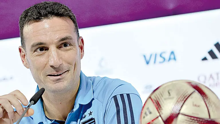 Lionel Scaloni, seleccionador de la Albiceleste. EFE