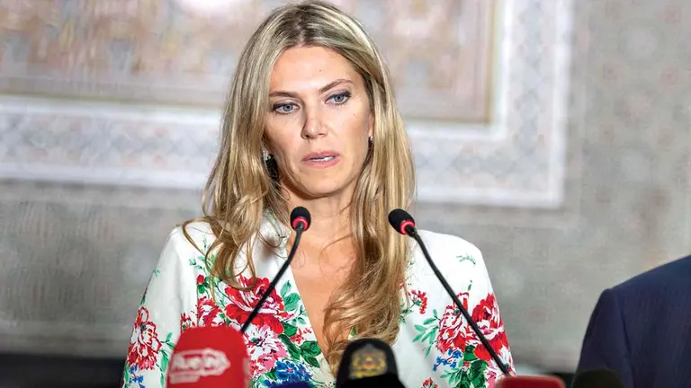 La griega Eva Kaili, vicepresidenta del Parlamento Europeo, es investigada por sobornos. EFE
