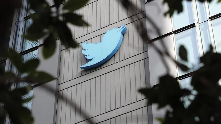 Frontis de una de las instalaciones de la empresa Twitter./ EFE