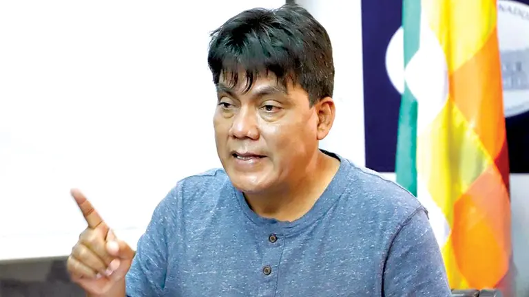El diputado por el MAS H&eacute;ctor Arce. APG