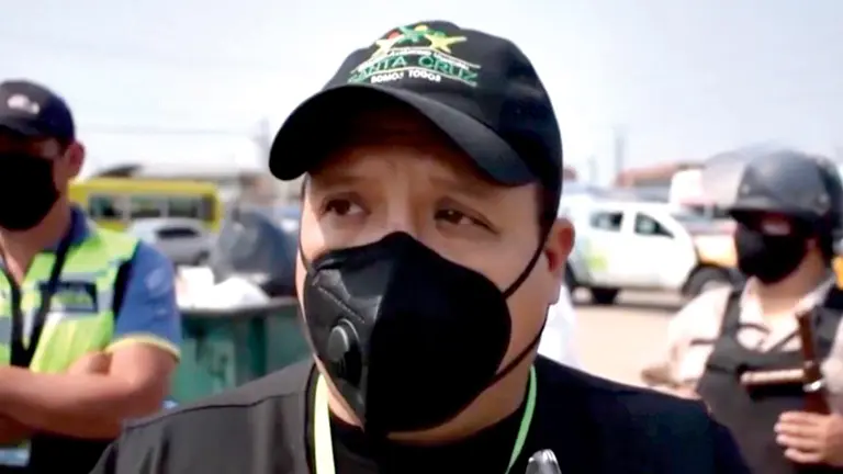 El exdirector de Recursos Humanos de la Alcald&iacute;a cruce&ntilde;a, Javier Abraham Cede&ntilde;o Catacora. EJU.TV