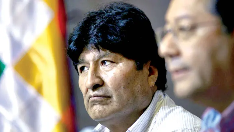 El l&iacute;der del MAS, Evo Morales. ARCHIVO