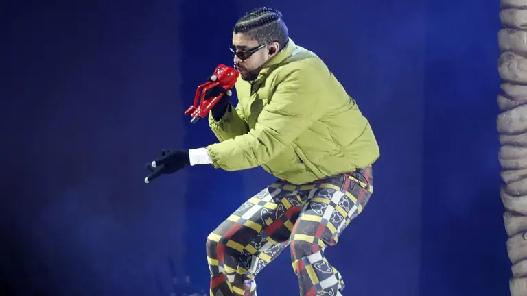 Sobre Bad Bunny. EFE