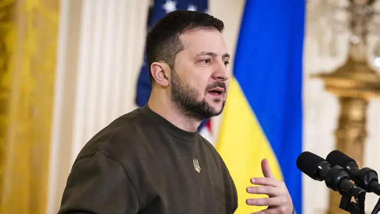El presidente de Ucrania. EFE