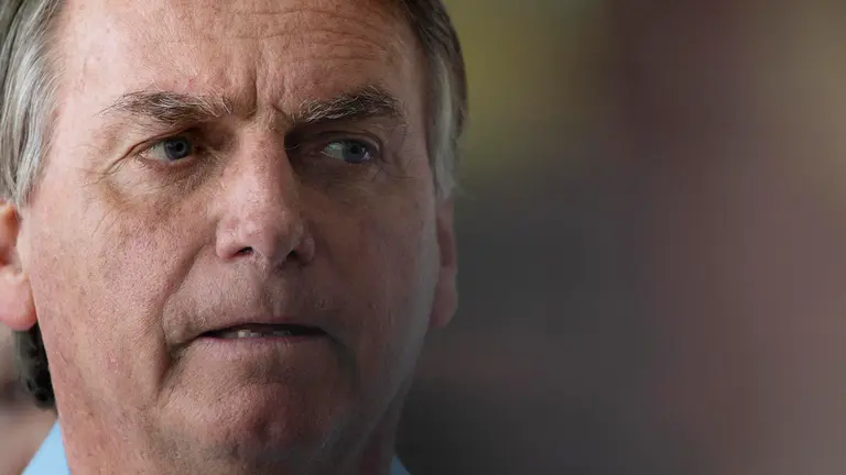 Sobre Bolsonaro. EFE