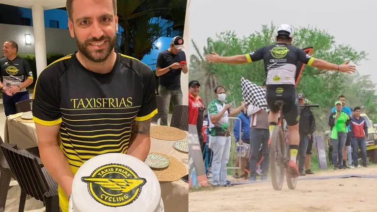 Gonzalo Fr&iacute;as, el pedalista espa&ntilde;ol que perdi&oacute; la vida tras ser atropellado en Warnes.