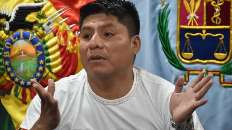 Leonardo Loza, senador del MAS./ NO&Eacute; PORTUGAL