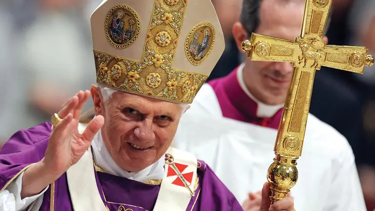 El papa emérito Benedicto XVI.                              EFE