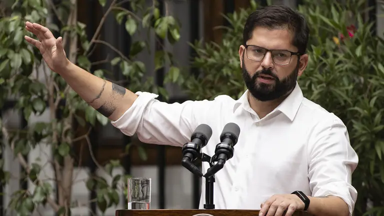 Sobre Boric y situaci&oacute;n. EFE