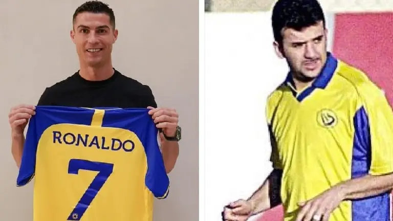 Cristiano Ronaldo y Julio C&eacute;sar Baldivieso parte de la historia del Al Nassr. Estad&iacute;sticoBo