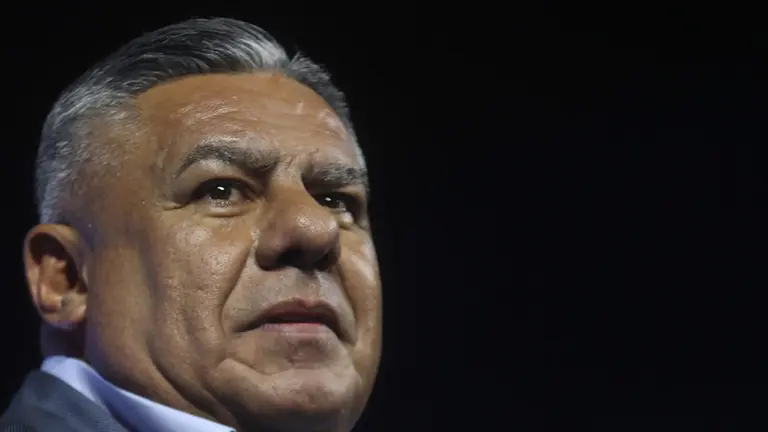El presidente de la AFA. EFE