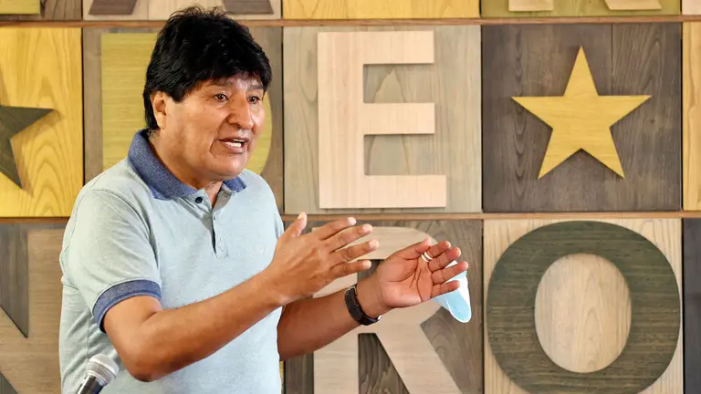 El expresidente de Bolivia Evo Morales  en una fotografía de archivo. EFE