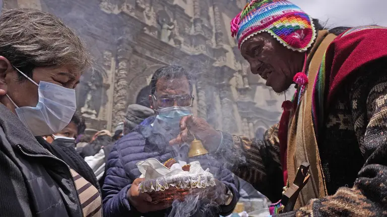 Sobre Bolivia. EFE