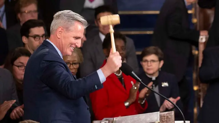 El republicano McCarthy elegido por fin presidente de la C&aacute;mara Baja de EE.UU.