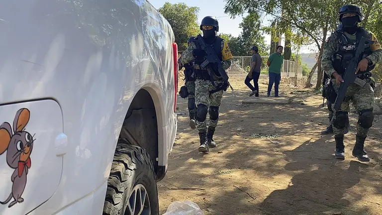 Sobre seguridad en M&eacute;xico. EFE