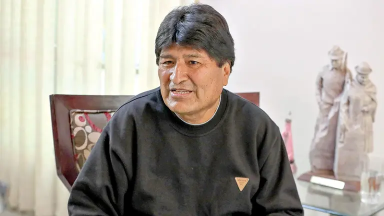 El expresidente de Bolivia Evo Morales, en una imagen de archivo. EFE