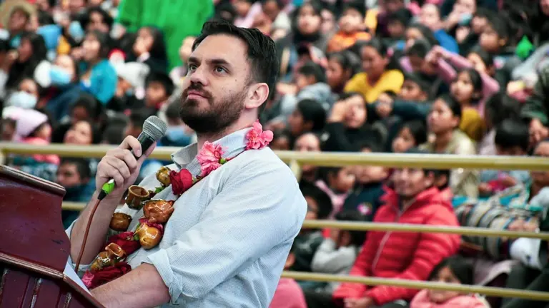 Eduardo del Castillo, en un acto. FACEBOOK EDUARDO DEL CASTILLO